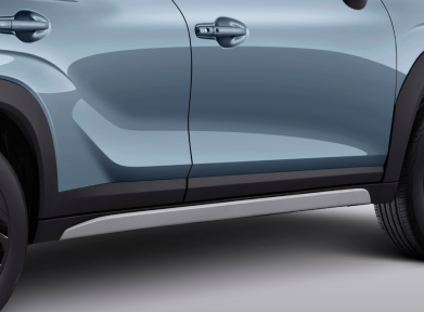 Side Skid Plate Silver (SGX & GX Only)