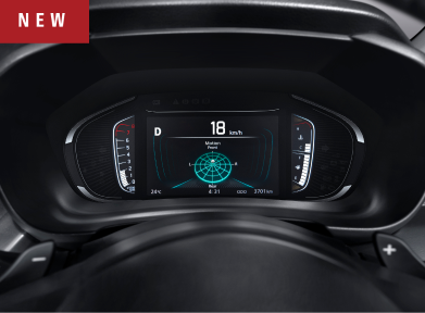 7" Digital TFT Color Multi-Information Display