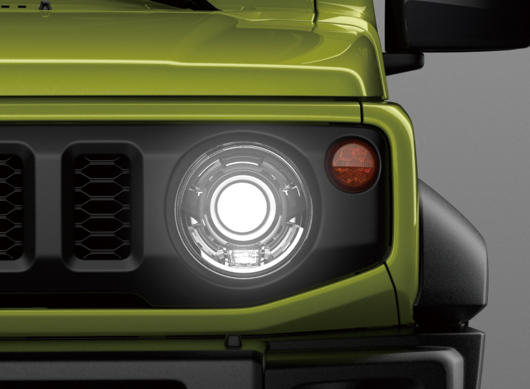 LED Projector Headlamps with Leveling Feature