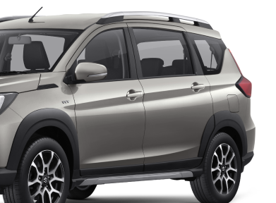 Muscular Garnish Side Sill Splash (Silver) + Roof Rail (Silver)